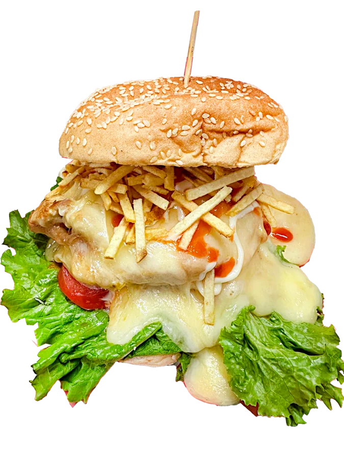 Hamburguesa 4 Quesos