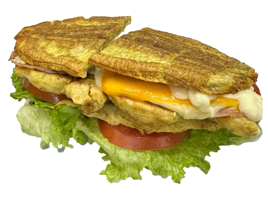 Patacón de Pollo