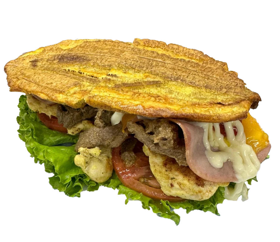 Patacón de Lomito