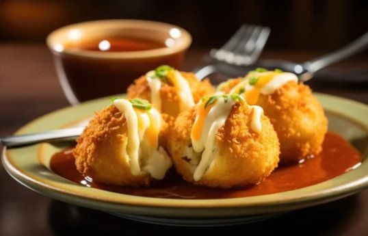 Papitas rellenas — bolitas de papa empanizadas